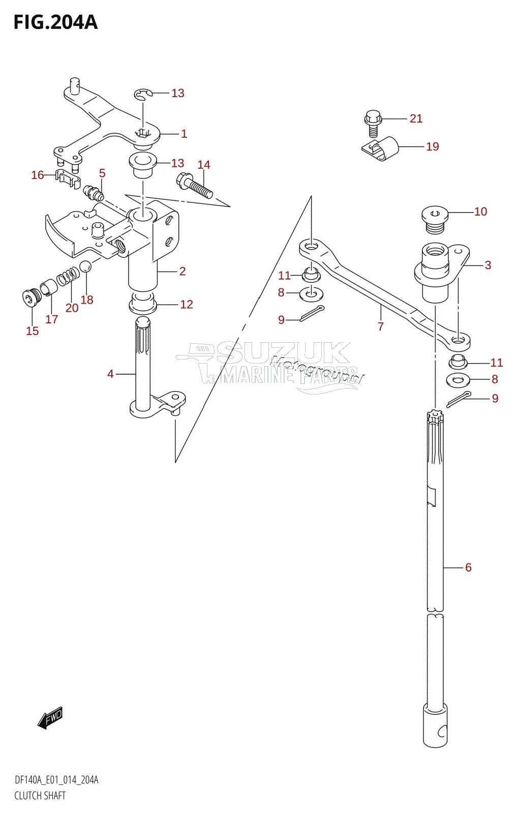 CLUTCH SHAFT