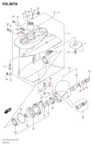 DT25 From 02503K-610001 (P36-)  2016 drawing GEAR CASE