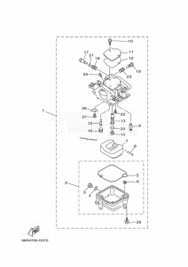 FT9-9DEX drawing CARBURETOR