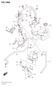 DF30A From 03003F-140001 (P01 P40)  2021 drawing FUEL PUMP ((020,021):P01)