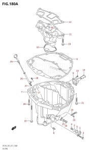 DF200Z From 20002Z-310001 (E03)  2013 drawing OIL PAN