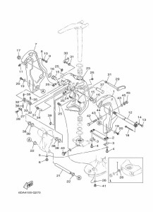 F175AETL drawing FRONT-FAIRING-BRACKET