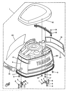 150C drawing FAIRING-UPPER