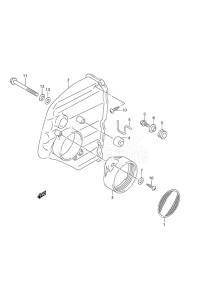 Outboard DF 30 drawing Silencer