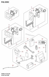 DF325A From 32501F-440001 (E01 - E40)  2024 drawing OPT:KEY LESS START