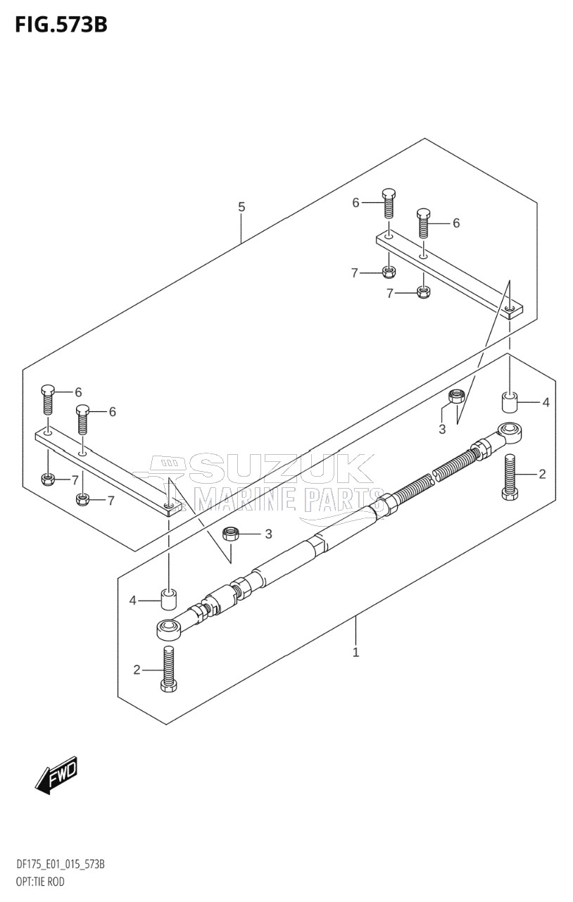 OPT:TIE ROD (DF150T:E40)