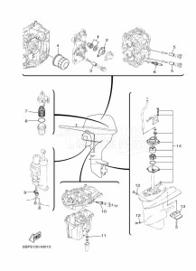 F25DETL drawing MAINTENANCE-PARTS