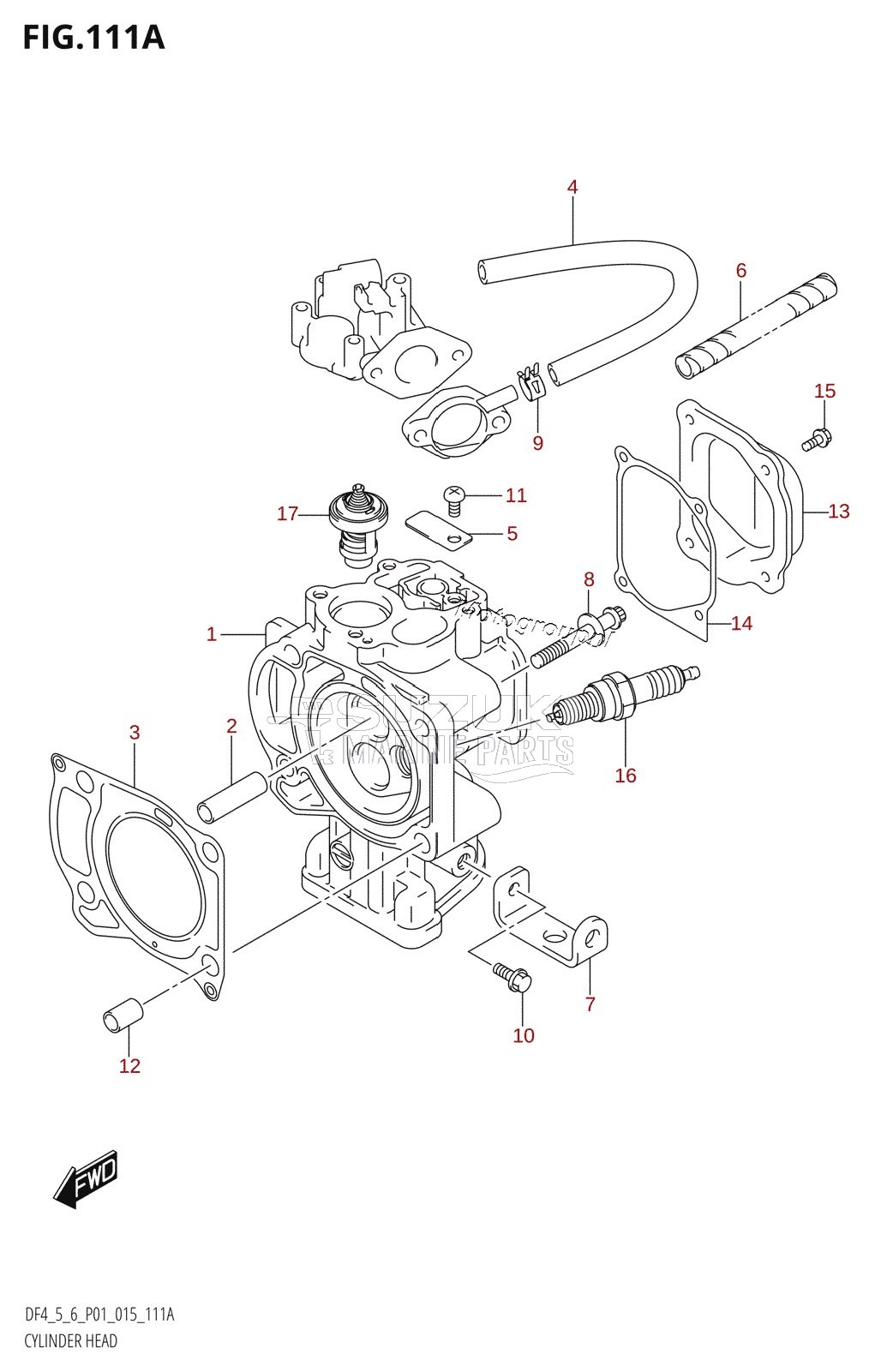 CYLINDER HEAD (DF4:P01)