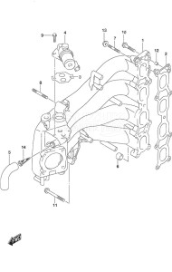 DF 115A drawing Intake Manifold