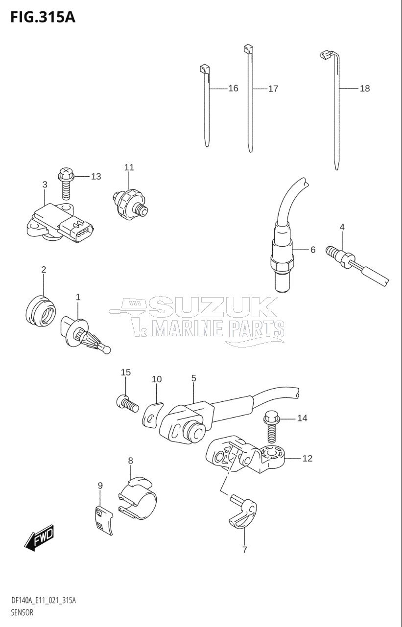 SENSOR (DF100AT)