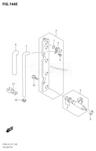 DF70A From 07003F-710001 (E01 E40)  2017 drawing FUEL INJECTOR (DF80A:E01)