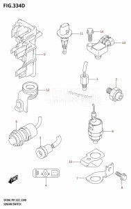 DF20A From 02002F-340001 (E01 E40)  2023 drawing SENSOR /​ SWITCH (DF9.9BTH,DF20ATH)