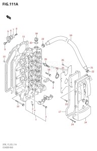 DF115T From 11501F-880001 (E03)  2008 drawing CYLINDER HEAD