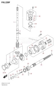 DF80A From 08002F-510001 (E03)  2015 drawing TRANSMISSION (DF80A:E40)