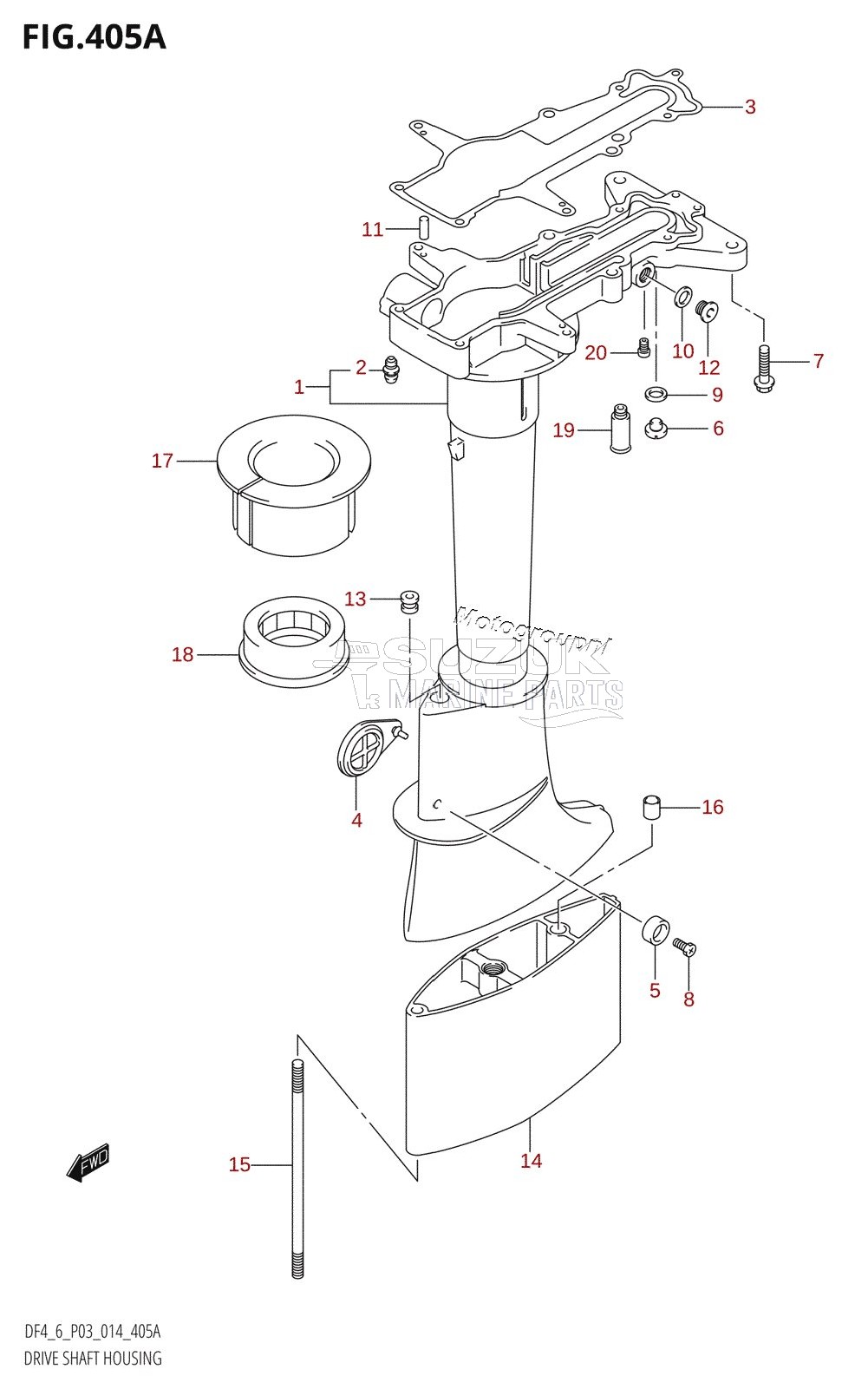 DRIVE SHAFT HOUSING