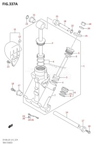 DF140A From 14003F-310001 (E01 E40)  2013 drawing TRIM CYLINDER