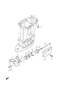 DF 60A drawing Drive Shaft Housing