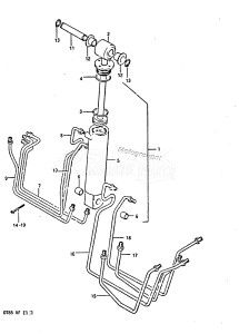 DT85 From 8501-410444 till 412597 ()  1984 drawing TILT CYLINDER (MODEL VE /​ VF)