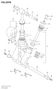 DF200 From 20002F-510001 (E01 E40)  2005 drawing TRIM CYLINDER (DF200T:E01:L-TRANSOM)