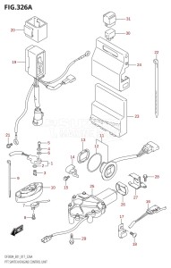 DF250A From 25003P-710001 (E01 E40)  2017 drawing PTT SWITCH /​ ENGINE CONTROL UNIT (DF300A:E01)