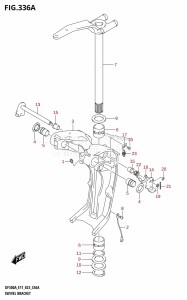 DF300A From 30002P-040001 (E01 E03 E40)  2020 drawing SWIVEL BRACKET (X-TRANSOM,XX-TRANSOM)