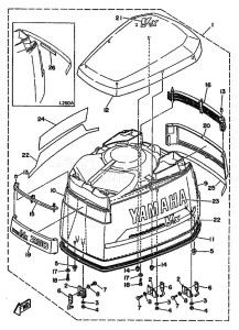 250A drawing FAIRING-UPPER