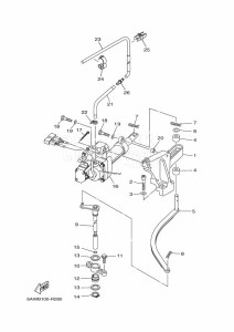 F350AETX drawing THROTTLE-CONTROL