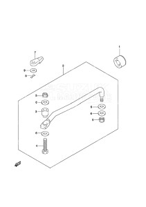 Outboard DF 70A drawing Drag Link