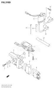 00801F-910001 (2019) 8hp P01-Gen. Export 1 (DF8A  DF8AR) DF8A drawing RECTIFIER / IGNITION COIL (DF9.9AR:P01)