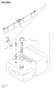 DF25 From 02503F-110001 (E03)  2011 drawing FUEL TANK