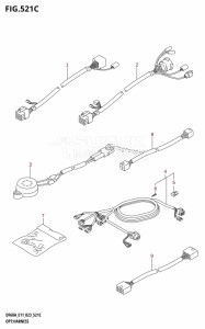 DF60A From 06002F-340001 (E01 E11 E40)  2023 drawing OPT:HARNESS ((DF40A,DF40AST,DF50A,DF60A,DF50AVT,DF60AVT,DF40ASVT):023)