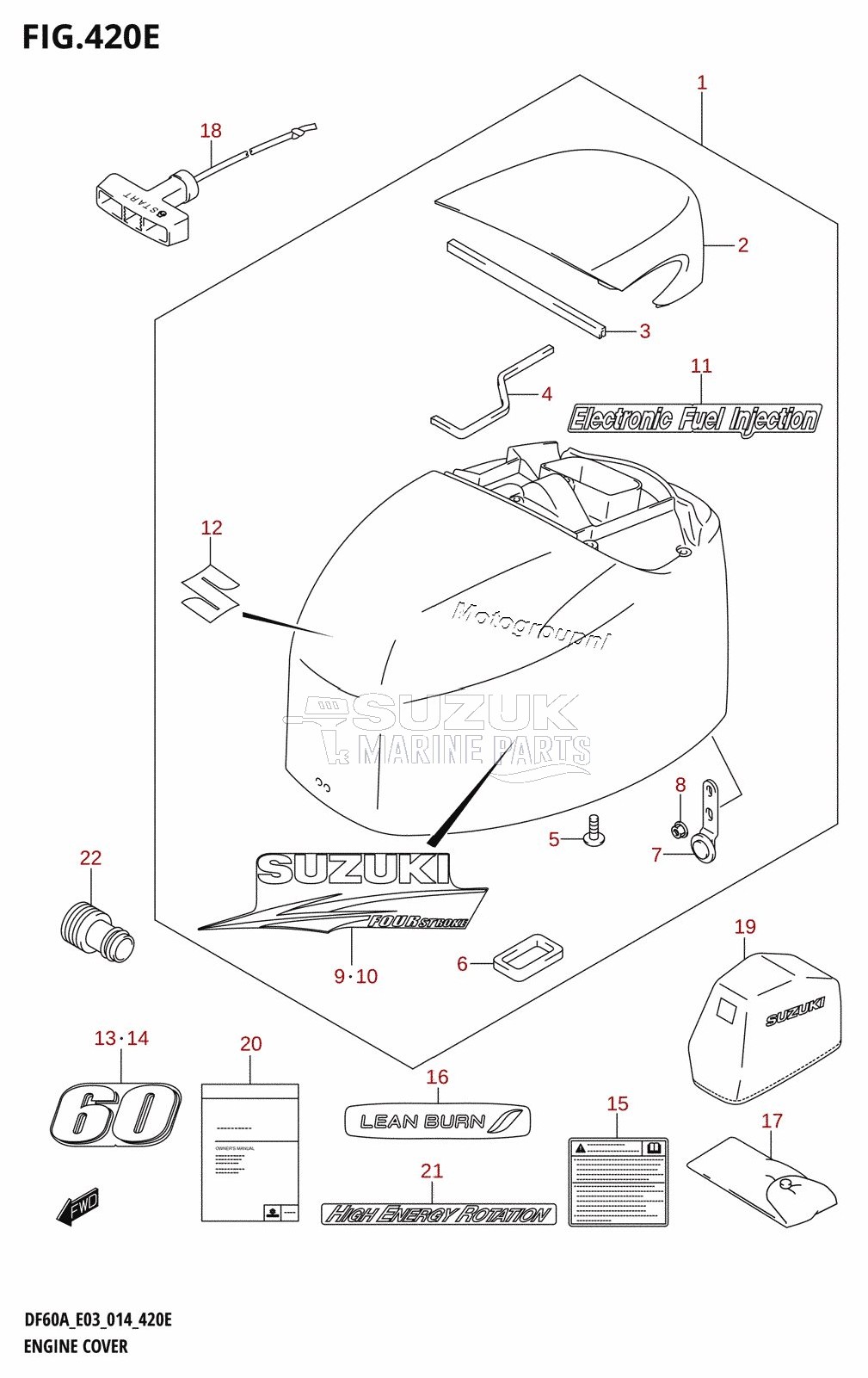 ENGINE COVER (DF60AVT)