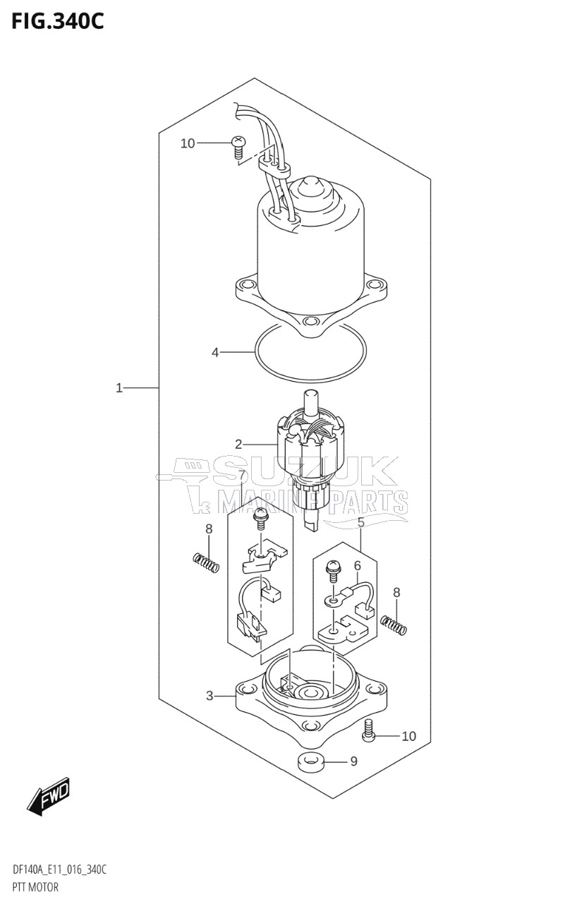 PTT MOTOR (DF115AT:E40)