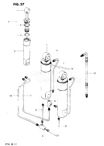 DT50 From 5002-300001 ()  1978 drawing TRIM CYLINDER