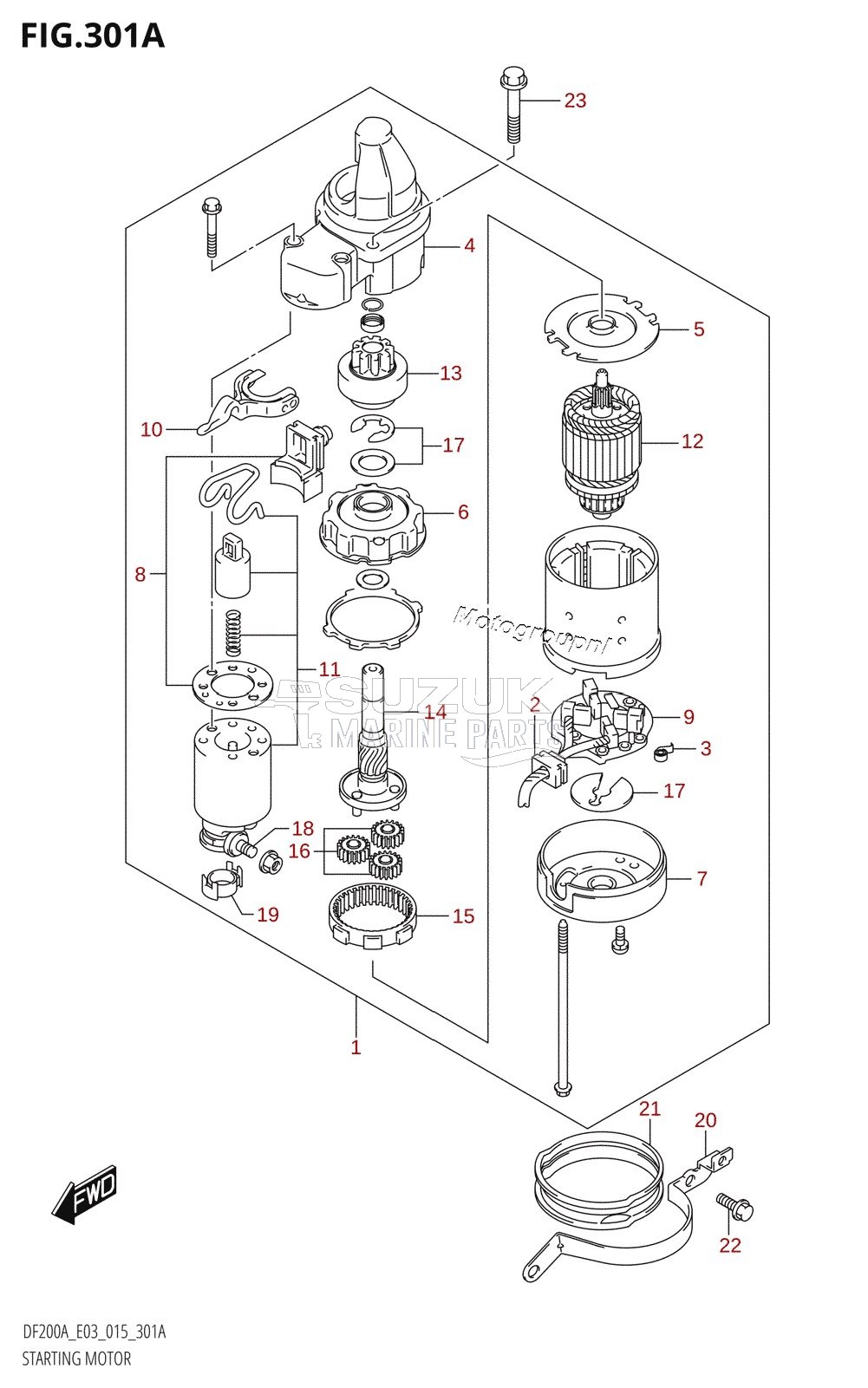 STARTING MOTOR