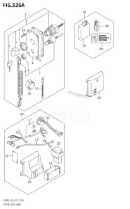 DF80A From 08002F-710001 (E03)  2017 drawing OPT:KEY LESS START