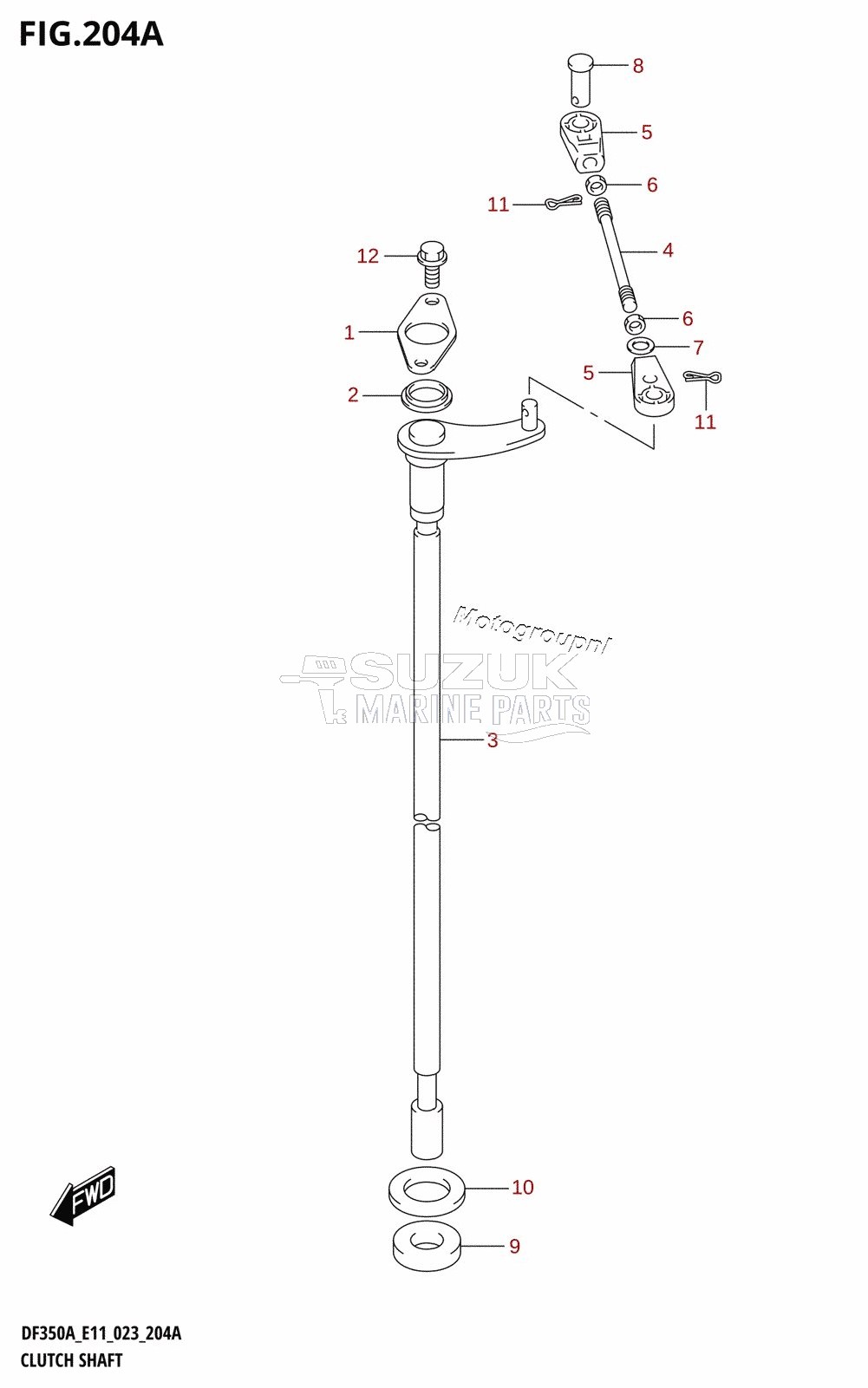 CLUTCH SHAFT