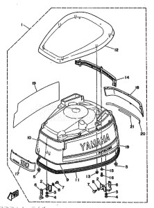 L130BETO drawing FAIRING-UPPER