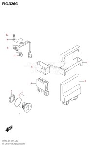 DF115A From 11503F-710001 (E11 E40)  2017 drawing PTT SWITCH /​ ENGINE CONTROL UNIT (DF140AT:E40)