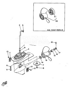 25N drawing LOWER-CASING-x-DRIVE