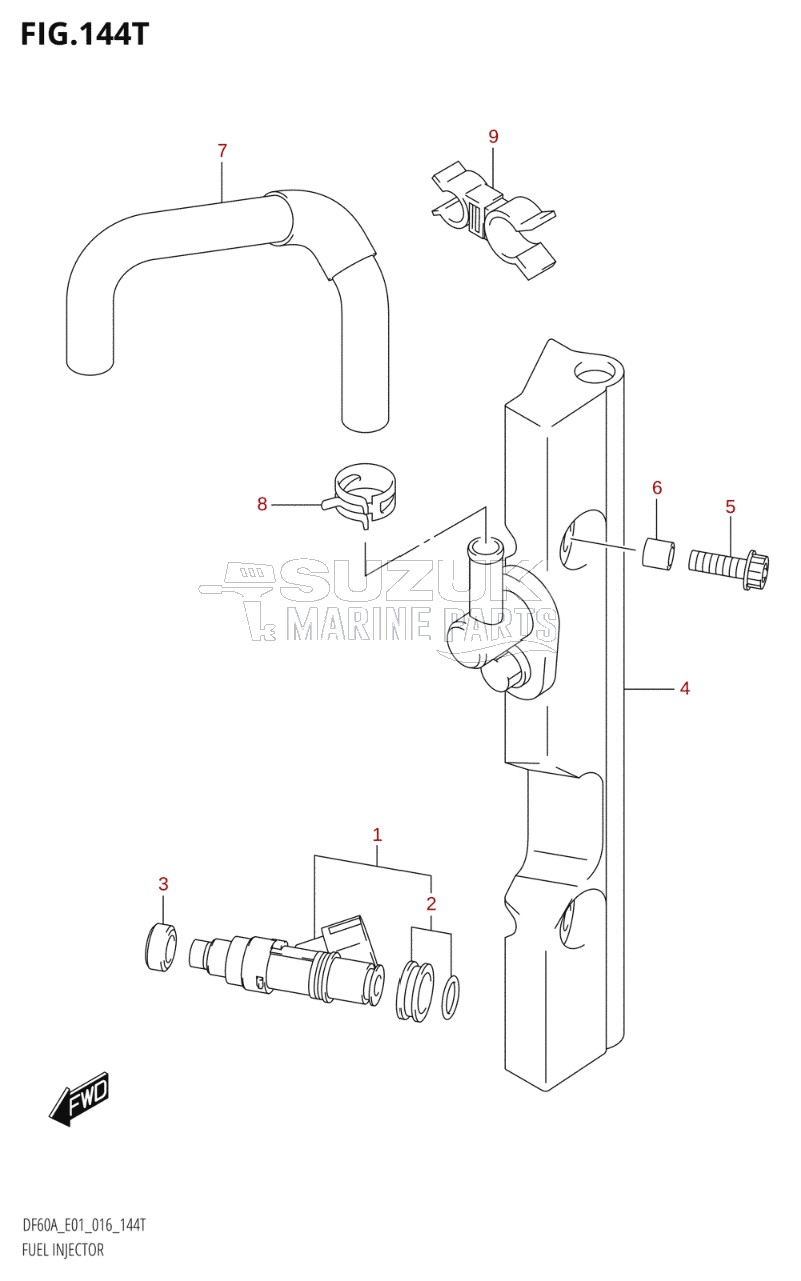 FUEL INJECTOR (DF60AVTH:E01)