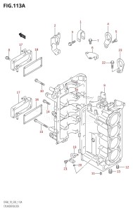 DF60 From 06001F-510001 (E03)  2005 drawing CYLINDER BLOCK