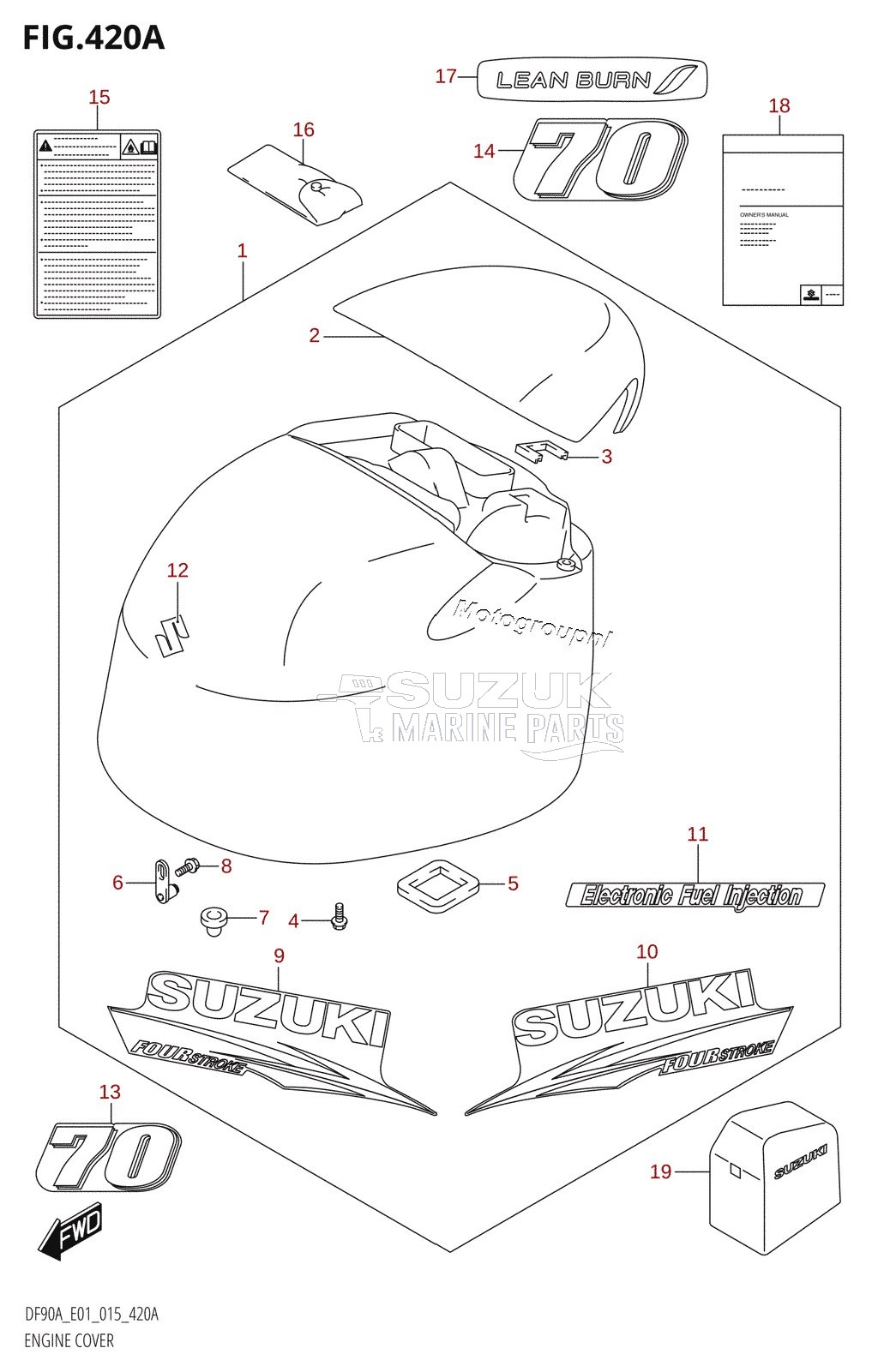 ENGINE COVER (DF70A:E01)