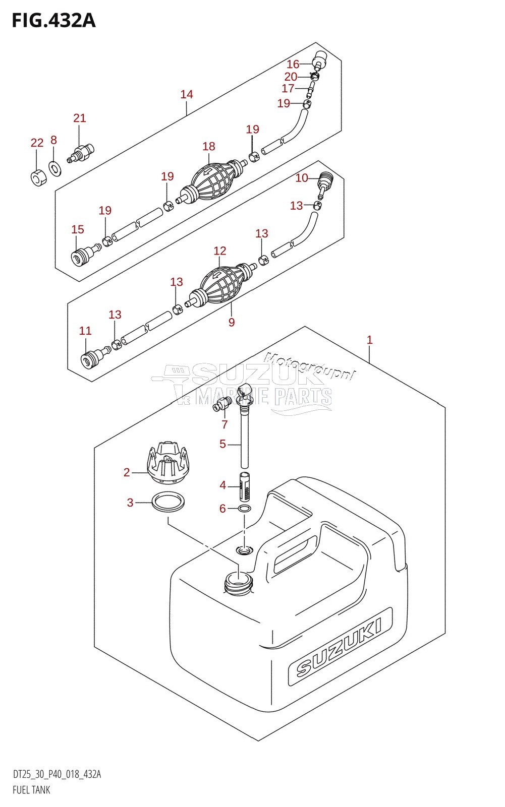 FUEL TANK (DT25K)