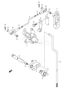 DF30 From 03001F-510001 ()  2005 drawing CLUTCH (TYPE:QR /​ T)