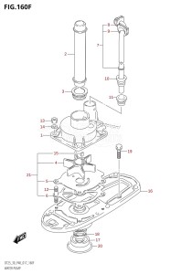 DT25 From 02503K-710001 (P36-)  2017 drawing WATER PUMP (DT30R:P40)