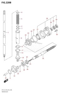 DT30 From 03005 -810001 ()  2018 drawing TRANSMISSION (L-TRANSOM)