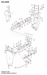 DF9.9B From 00995F-710001 (P03)  2017 drawing OPT:REMOTE CONTROL ASSY SINGLE (2) (DF9.9BR:P03)