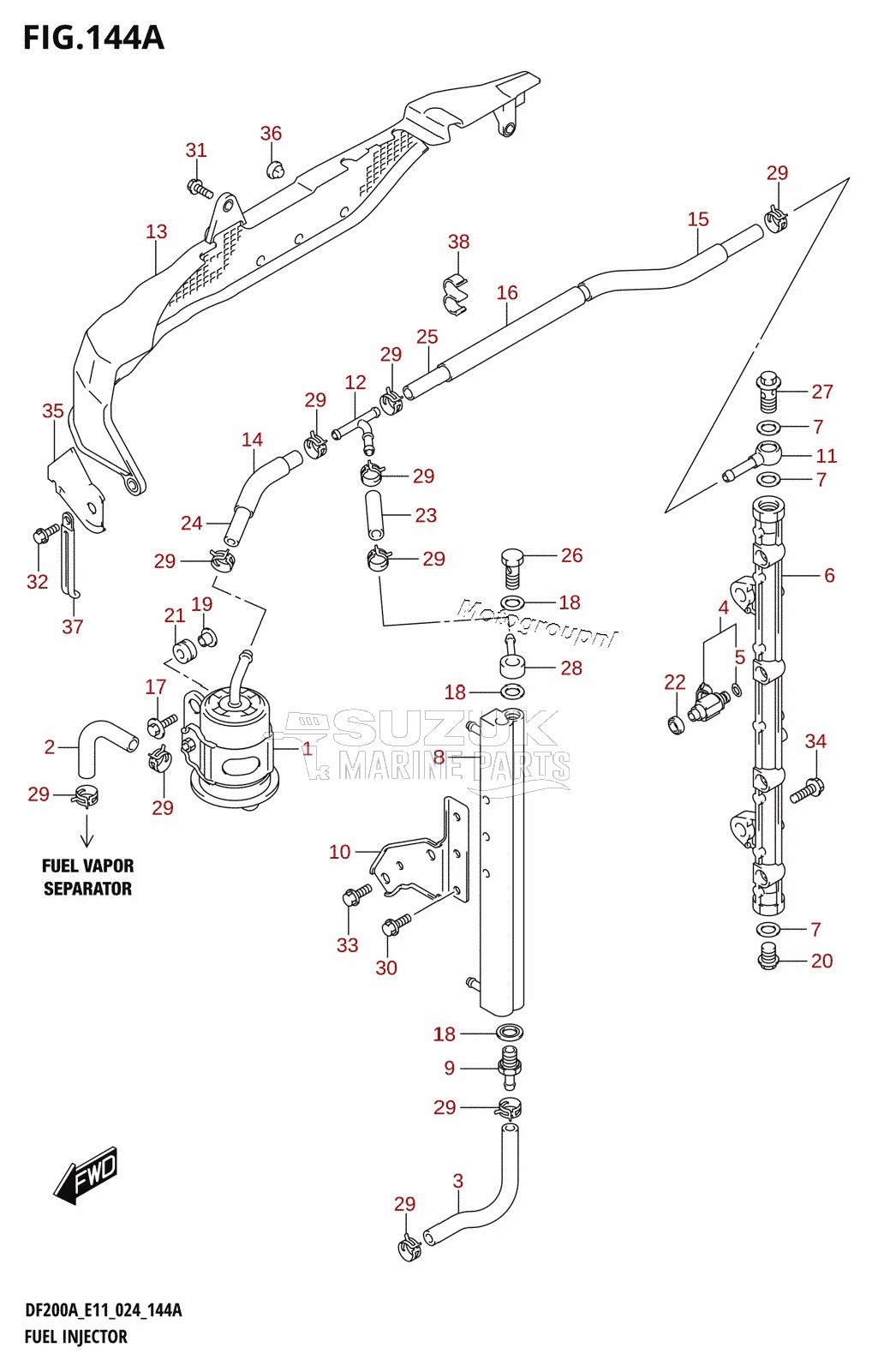 FUEL INJECTOR (E03,E11)