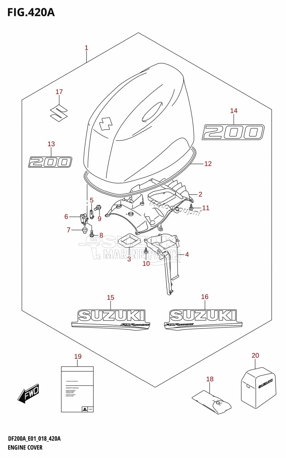 ENGINE COVER (E01)